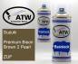 Preview: Suzuki, Premium Bison Brown 2 Pearl, ZUF: 400ml Sprühdose + 400ml Klarlack - Set, von ATW Autoteile West.